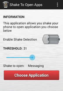 Lastest Shake To Open Apps APK for Android