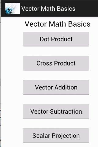 Vector Math Basics