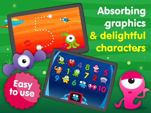 【免費教育App】Aliens & Numbers game for kids-APP點子