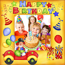 Birthday Photo Frames mobile app icon
