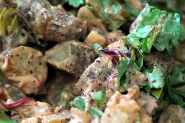 Tangy Zangy Roasted Potato Salad