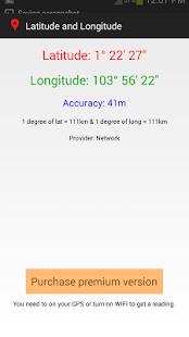 Latitude and Longitude Screenshots 1
