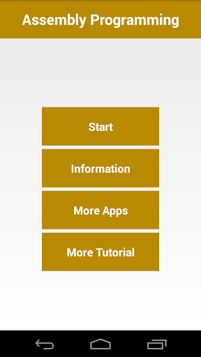 Assembly Programming Tutorial