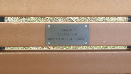 Brissette Memorial Bench