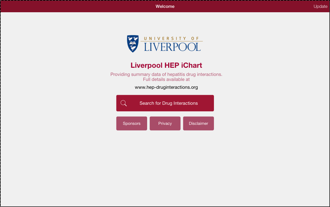   Liverpool HEP iChart- ቅጽበታዊ ገጽ እይታ 