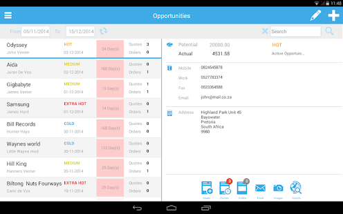 Odyssey CRM Mobile Screenshots 4