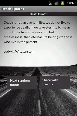 Death Quotes