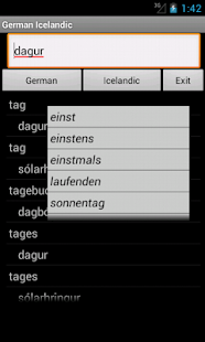 Download German Icelandic Dictionary APK for Android