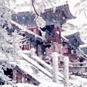 Oriental Houses Snowy