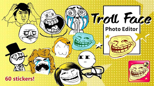 Troll Face Photo Editor