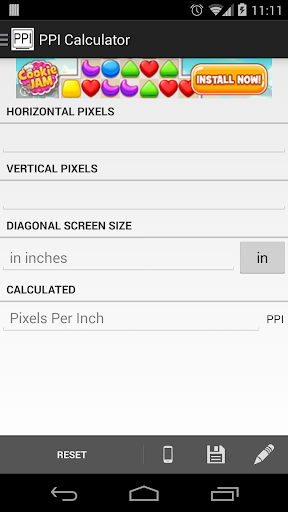 PPI Calculator