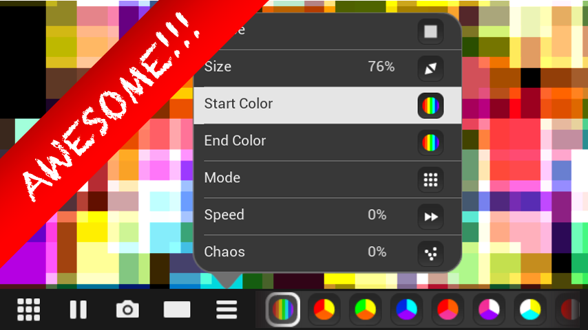 Android application Makanim - Generative Art screenshort