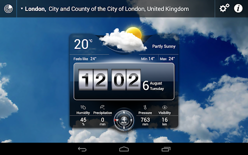 Weather Live with Widgets - screenshot thumbnail