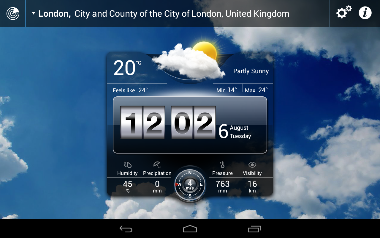 Weather Live v4.6 APK DOWNLOAD . LATEST Android Apps FREE 