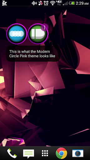 Modern Circle Pink - FN Theme