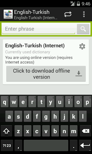 English-Turkish Dictionary