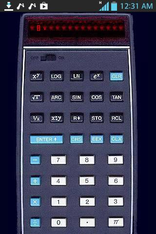 HP-35 Emulator Calculator