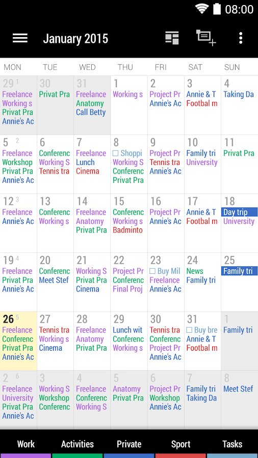 Business Calendar 2 Kalender AndroidApps auf Google Play