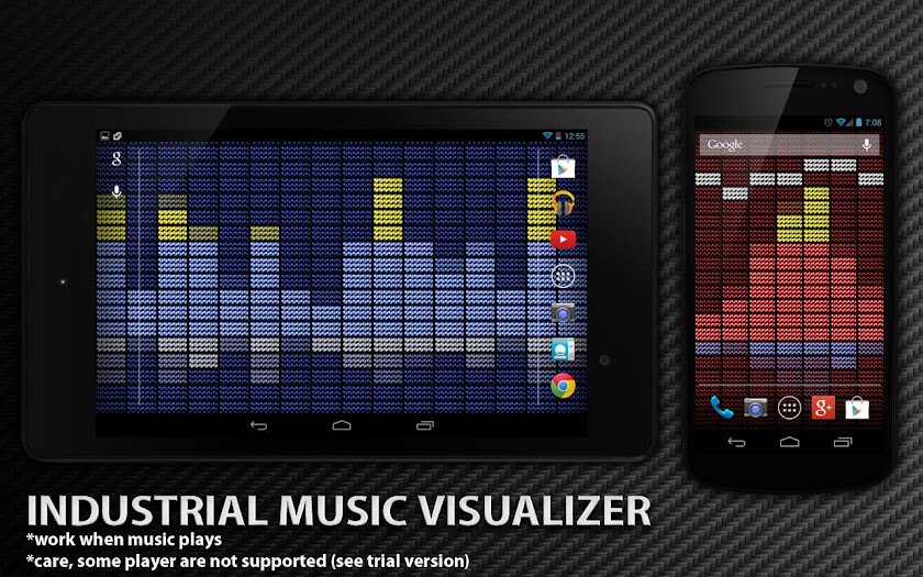 Industrial Music Visualizer Screen 2