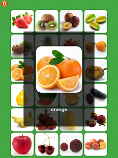 Fruit Match Memory Training