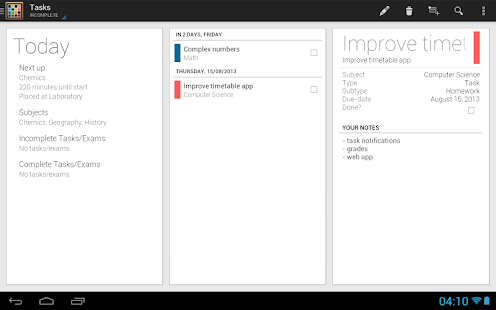 Timetable - screenshot thumbnail