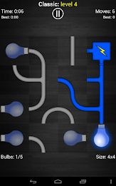 Power the Bulbs - Logic game poster 6