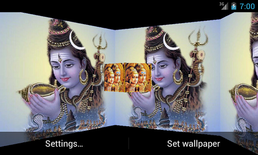 Shiv Shankar 3D Live Wallpaper