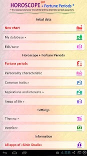 Android application Astrology, Fortune Pro screenshot