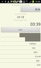 Imsakiye 2013 Ekran Görüntüsü 3