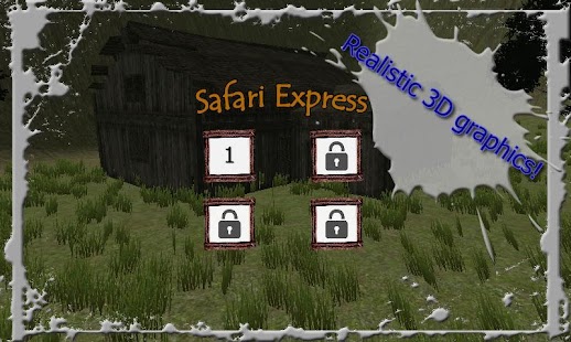 Animal Express Safari Truck 3D