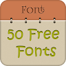 50 Fonts for Samsung Galaxy 8 Application icon