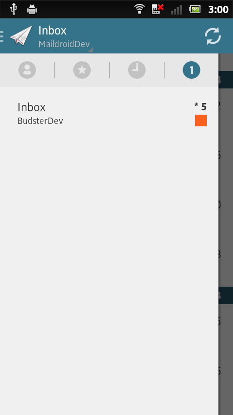   MailDroid Pro - Email App: captura de tela 