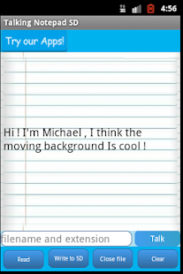 Talking Notepad SD Screenshots 3