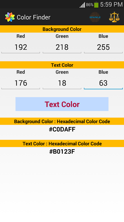 Color Finder Android Apps on Google Play