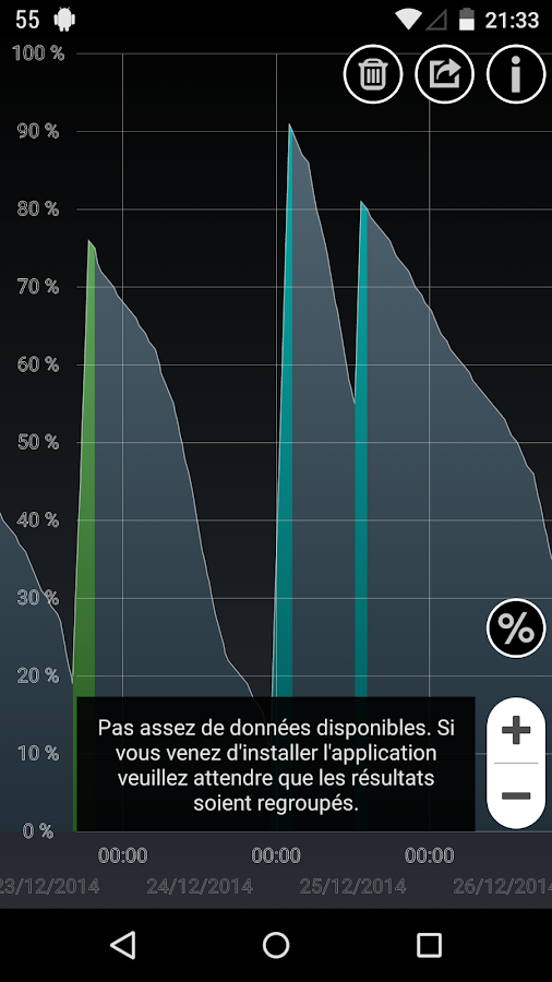   Batterie HD Pro  - Battery – Capture d'écran 