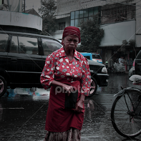  The Journey of a Grandmother by Hendra Rusli - People Portraits of Women