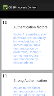 CISSP - Access Control Screenshots 1