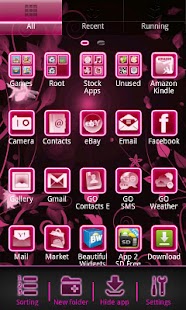 Fairy Pink Go Launcher EX Screenshots 5