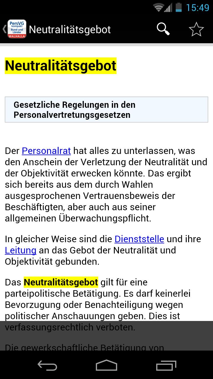 PersVG kompakt Screen 3