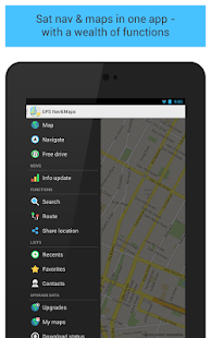 GPS Navigation & Maps - light - screenshot thumbnail
