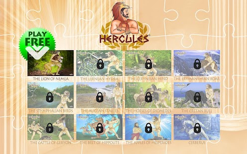 Free HERCULES-LION OF NEMEA /puzzle APK for Android