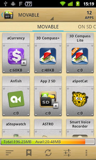 AppMgr III (App 2 SD)