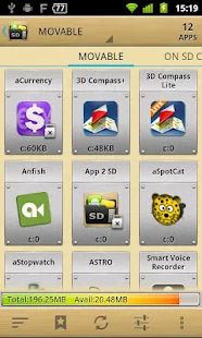 AppMgr III (App 2 SD) - screenshot thumbnail