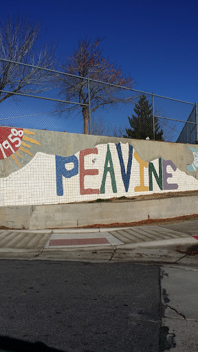 Peavine Elementary Tiled Mural