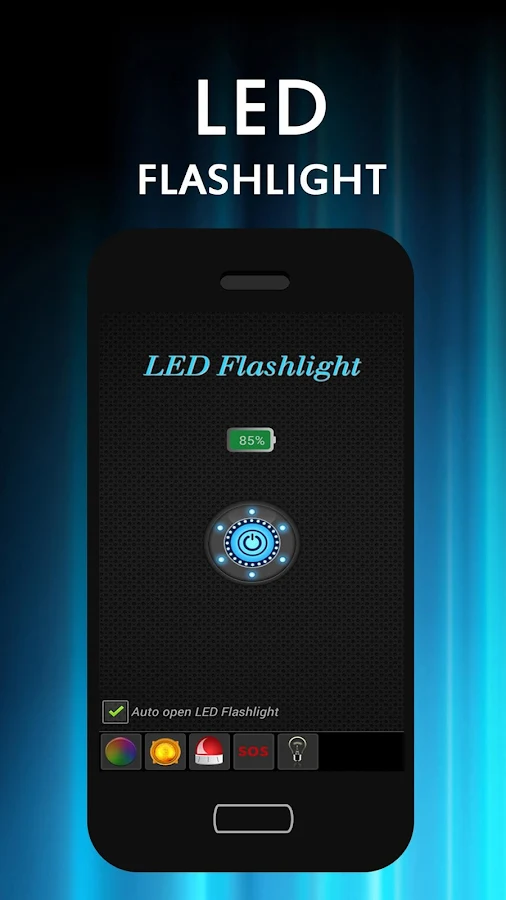   Senter LED- tangkapan layar 