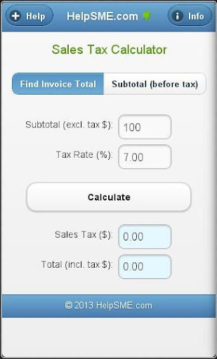 Sales Tax Calculator - USA