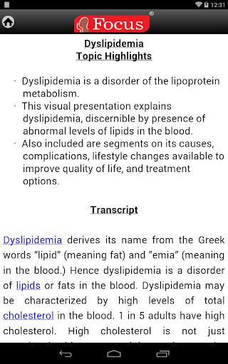 免費下載醫療APP|Dyslipidemia- An Overview app開箱文|APP開箱王