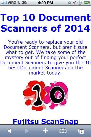 Document Scanners Reviews