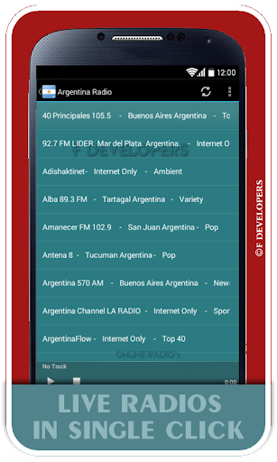 Argentina Radio - Live Radios