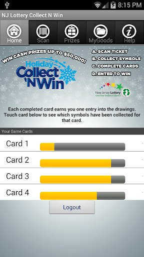 NJ Holiday Collect N Win